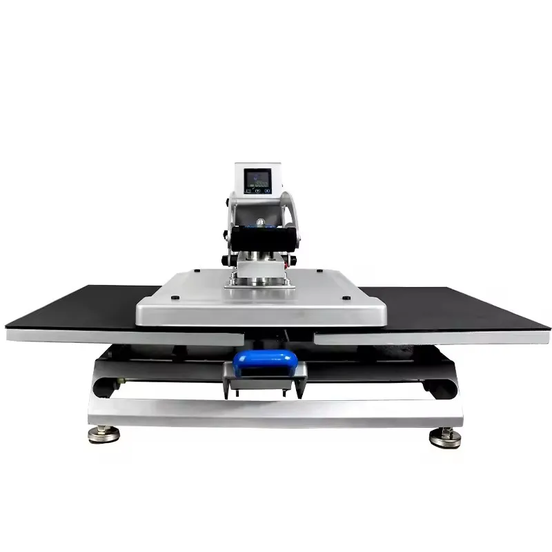 40x60cm Semi-Auto Magnetic Double Station Sublimation T-shirt Heat Press Machine For Custom Logo/Label/Picture Printing