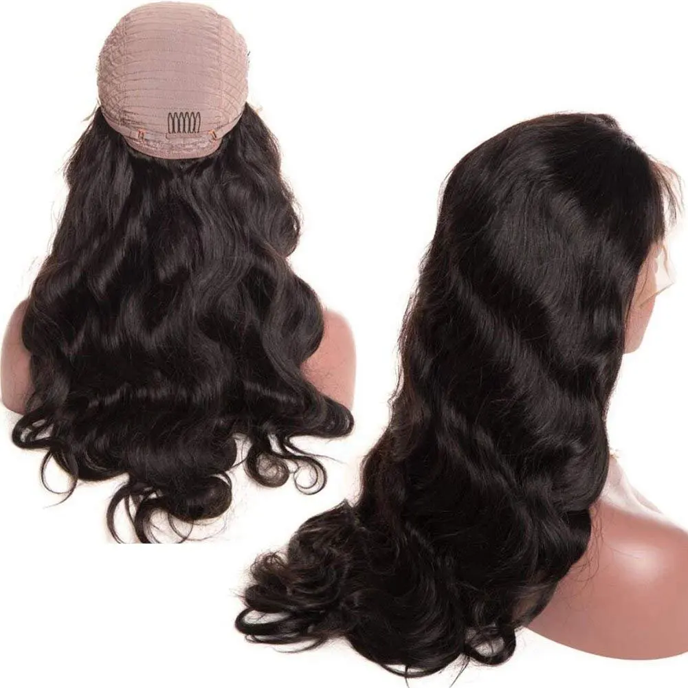 Vendor Straight Hd Transparent Lace Front Human Hair Wigs For Black Women 360 Lace Frontal Wig Glueless 100 Virgin Full Lace Wig