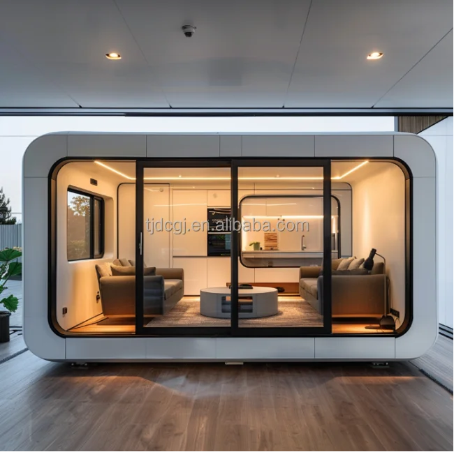 modern luxury villa prefab cube house glass wall prefab villa home house with bedroom prefab houses modern 2 bedroom