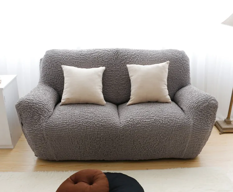 Competitive price sofa cover spandex stretchable l shape seater sofa cover couch covers for l shaped sofa