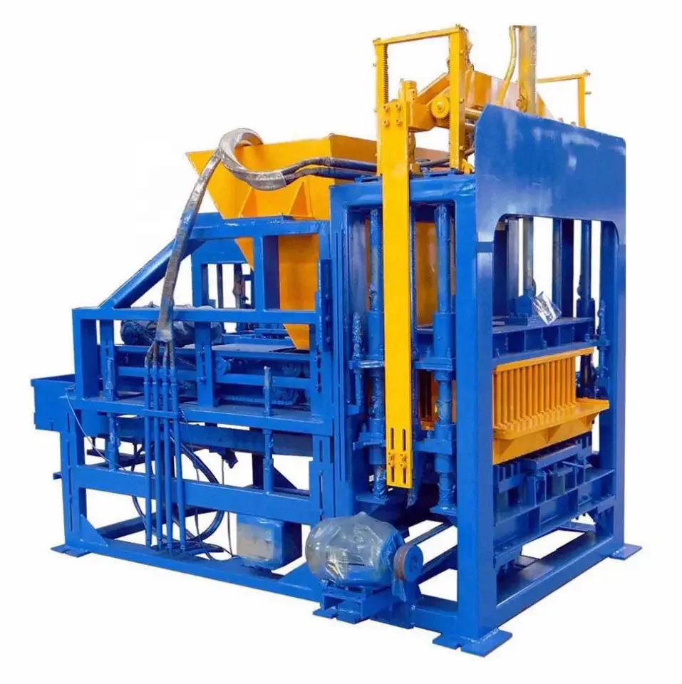 automatic hydraulic  4-15  Environment friendly cement no need burning brick making machine