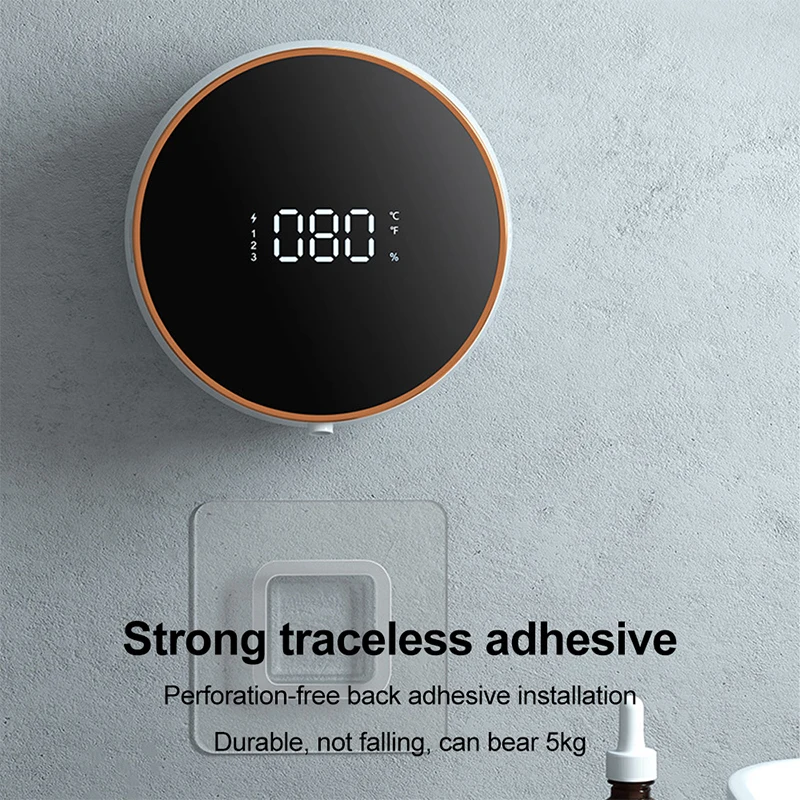 Wall Mounted Soap Dispenser Smart Phone Washing Phone USB Charging Foam Machine Infrared Automatic Sensing