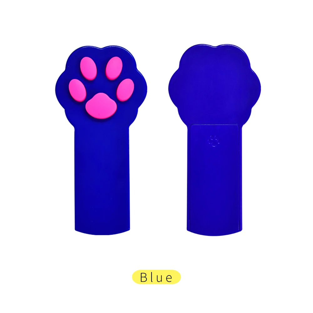 
DEKU paw shape laser pointer for cat chasing interactive cat training laser pen toy for kitten pet product 