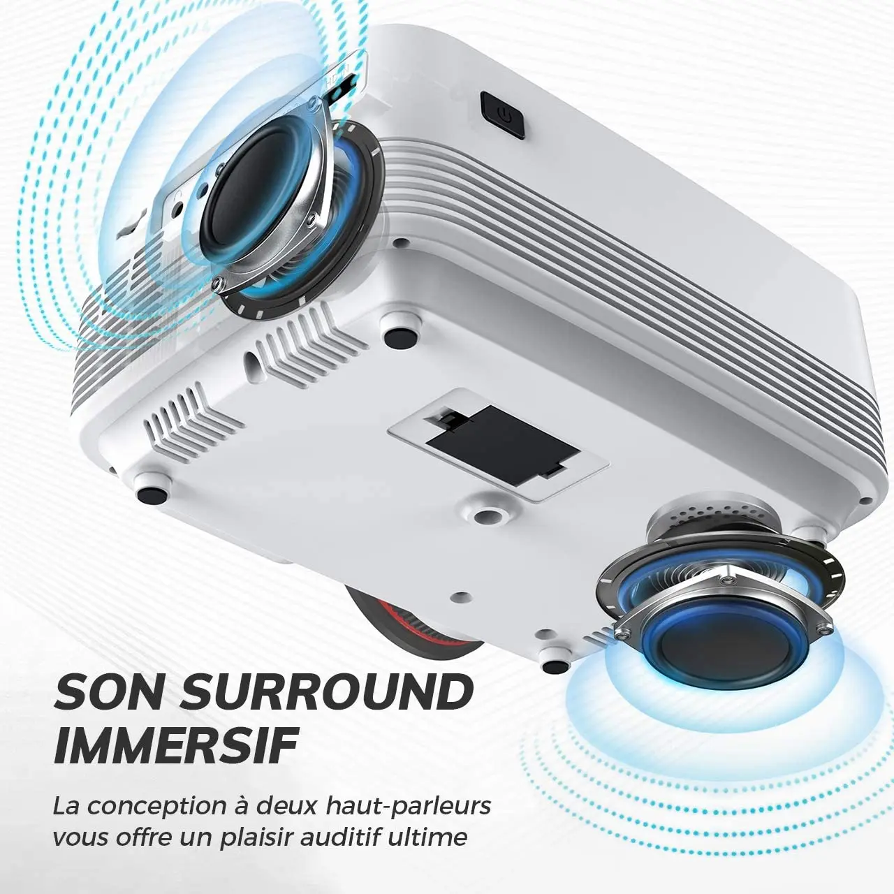 Hot-selling Mini 720p LCD HD 300inch Large Screen Projector for Home Theater Basic Version