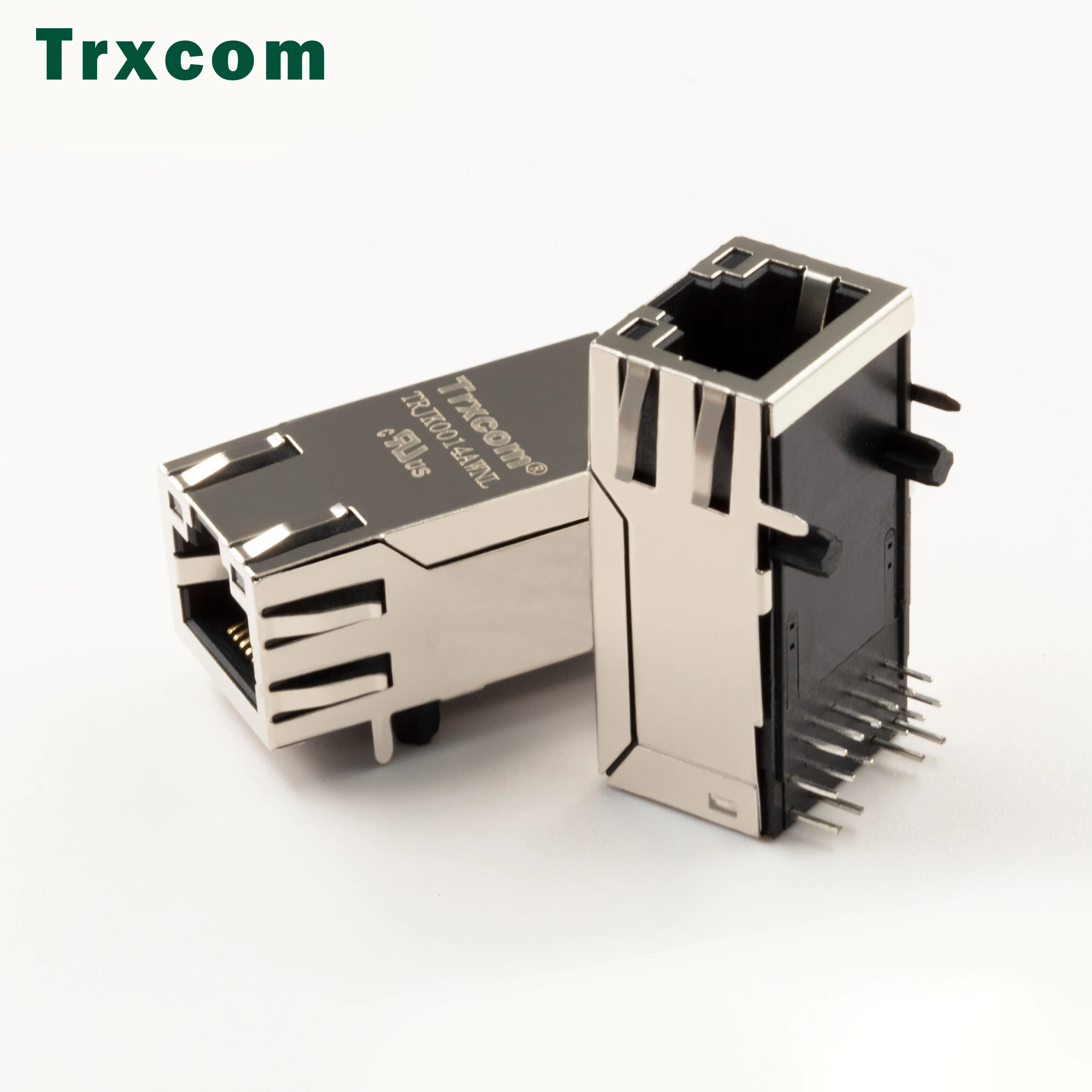 Trxcom  RJ45 Ethernet erect type  interface TRJD1155BDNL replacement HFJV1-RP48-L12RL isolation transformer