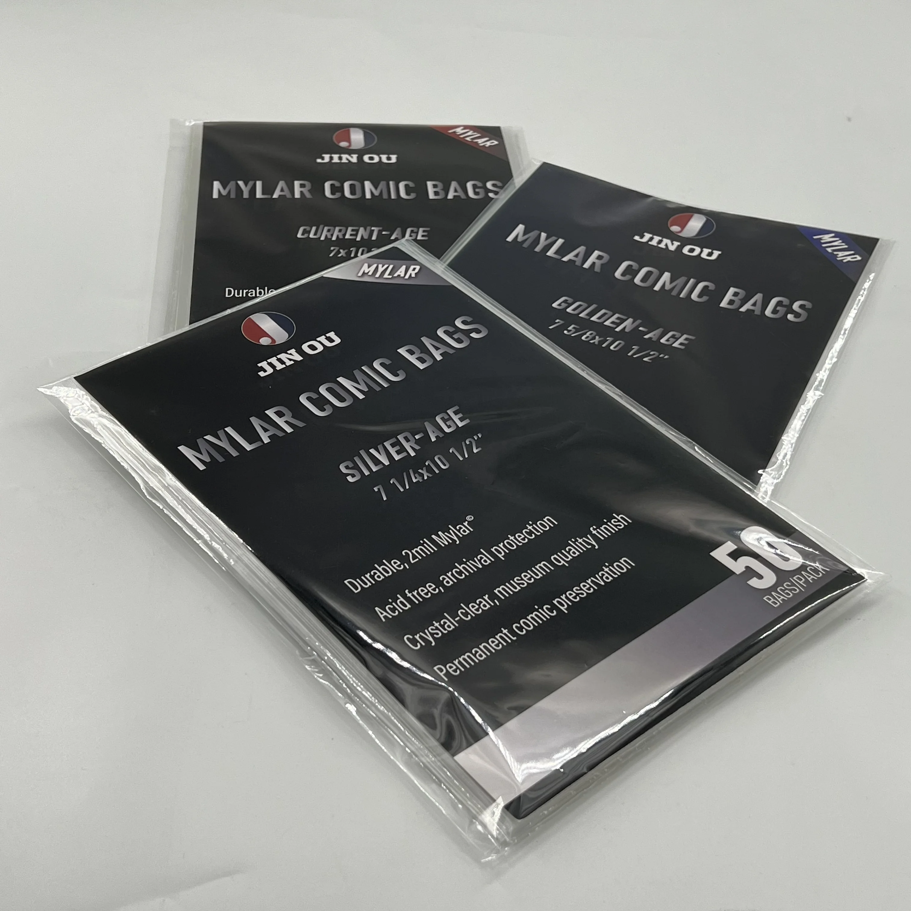 Factory price Resealable Comic Book Sleeves JD-LD OPP Comic Bags