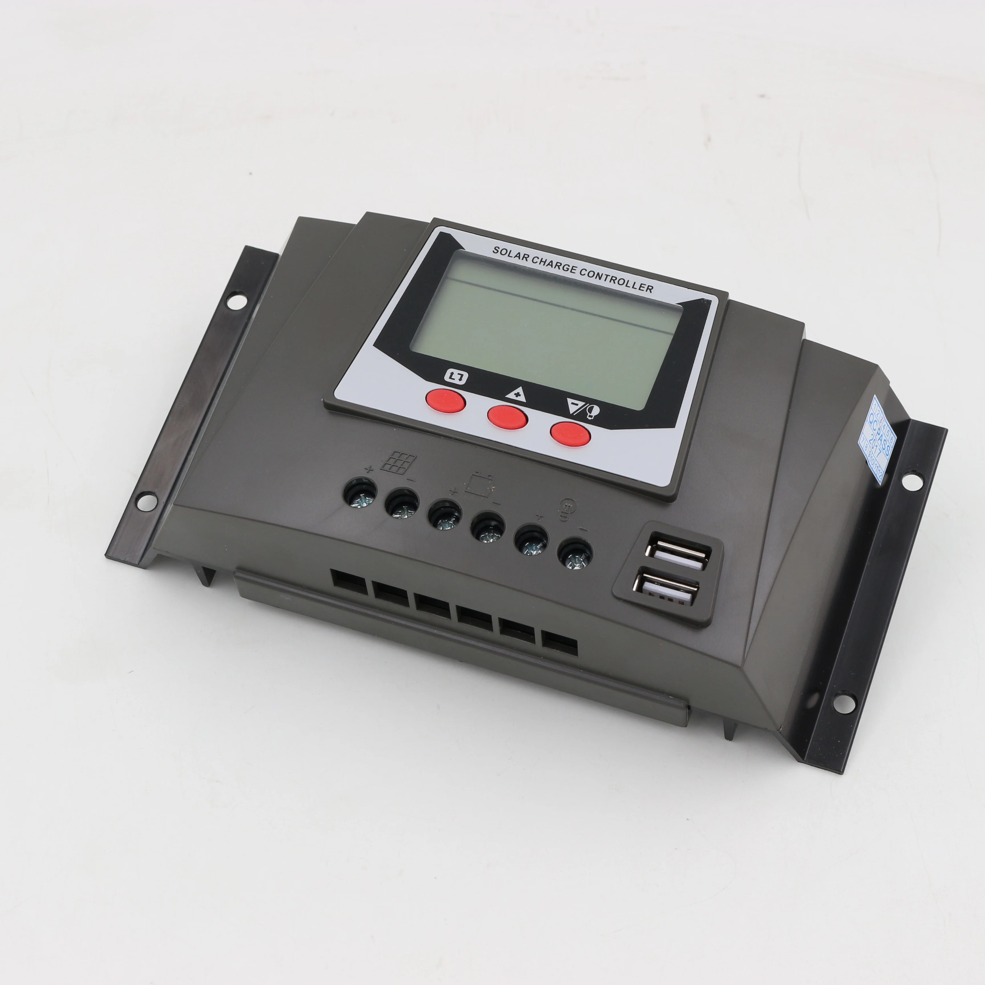 30A 12/24/36/48V  MANUAL PWM  SOLAR CHARGE CONTROLLER FOR SOLAR ENERGY