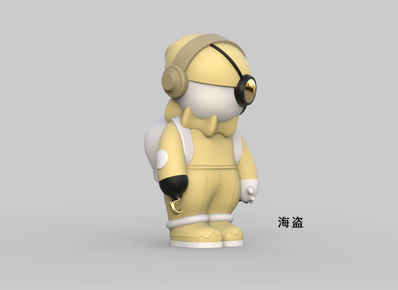 2022 New Design Novelty Spaceman Astronaut Cute Kids Room Decor  Astronautas Decorativos Pilot Pirate Theme Astronaut Figurine