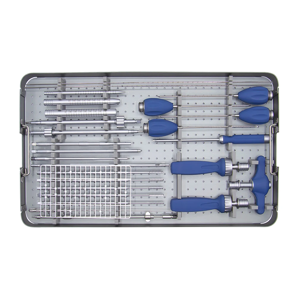 High quality Competitive Price Orthopedic Surgical Instruments Minimally Invasive Pedicle Screw Instrument Set