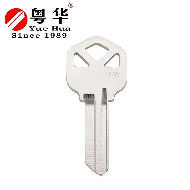 Wholesale Not Deformed Brass Blank Key Custom Logo Kw1 Brass Door Key Blank For Locksmiths