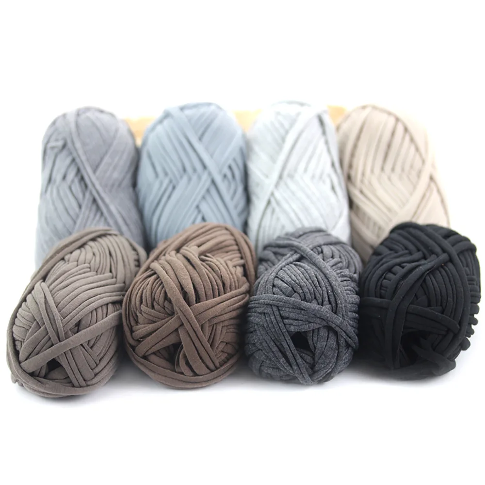 Hot Sale Knitting Yarn Fabric Cloth T-Shirt Yarn Carpet Yarn for Hand Crochet Bag