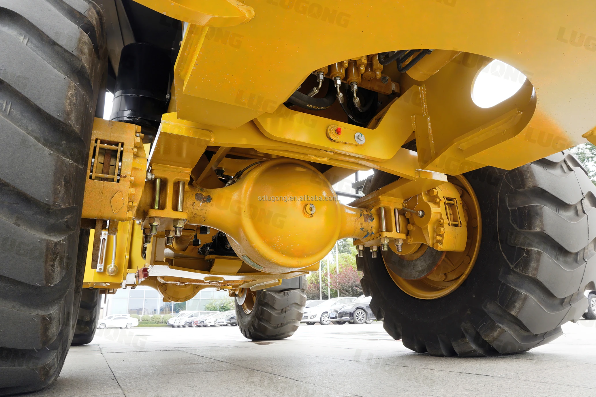 LUGONG LG30-25 Hot sale China price compact 4x4 chinese mini backhoe loader small articulated backhoe excavator wheel loader