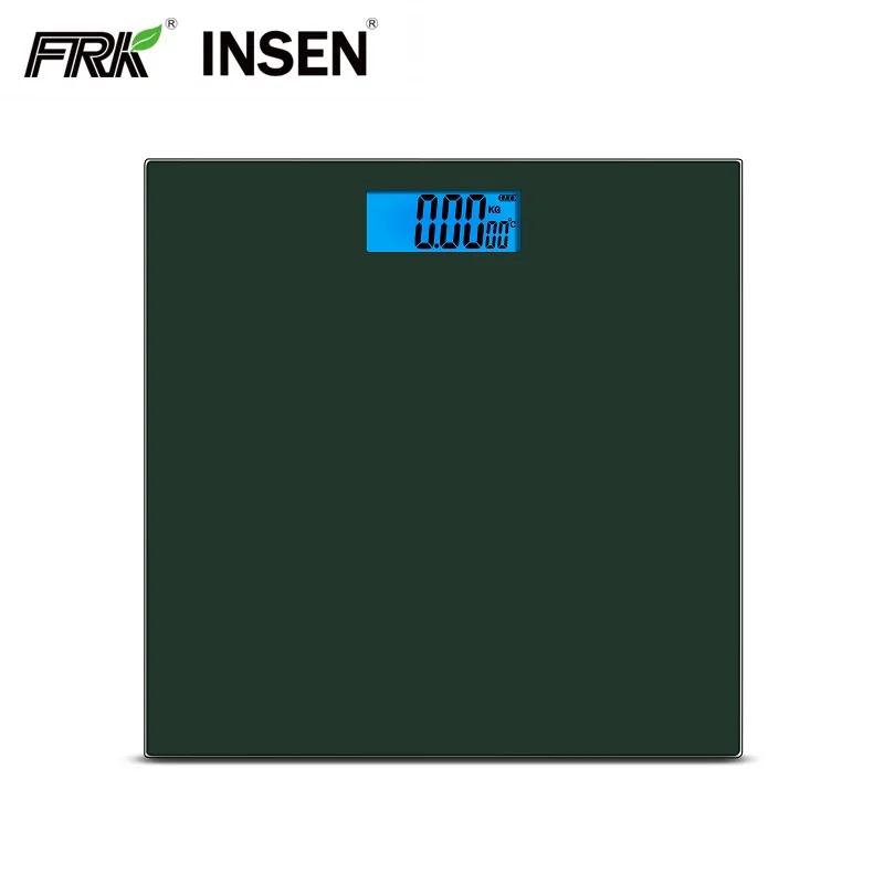Glass Platform Gauge Sensor Digital Electronic Bathroom Personal Weighing Body Scale
