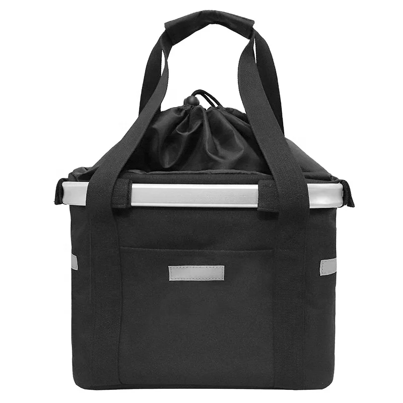 
Sunmi Big Capacity Polyester Front Storage Big Capacity Bicycle Bascket Bag Scooter Organizer Bag 