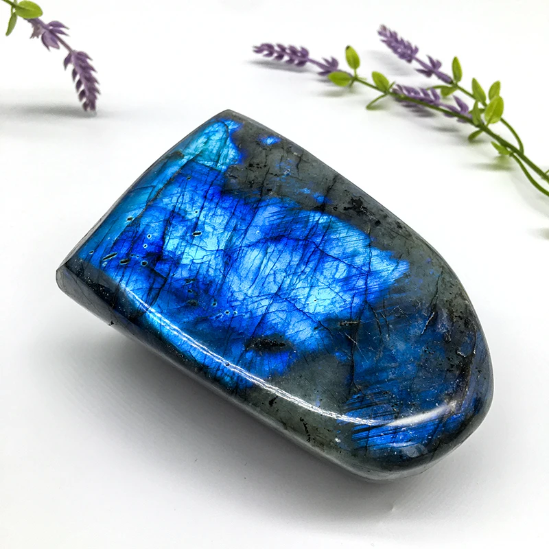 Natural High Quality Wholesale Top Quality Polished Labradorite Stone for Gift Labradorite Freeform for Sale