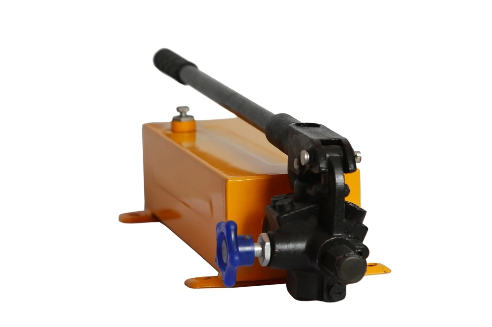 WPM-S1 series hydraulic hand pump with test gauge manual hydraulic power pump manual hydraulic press