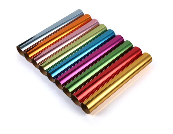 Anolly wholesale chrome Gold car wrapping vinyl film 1.52*18m for whole car decoration