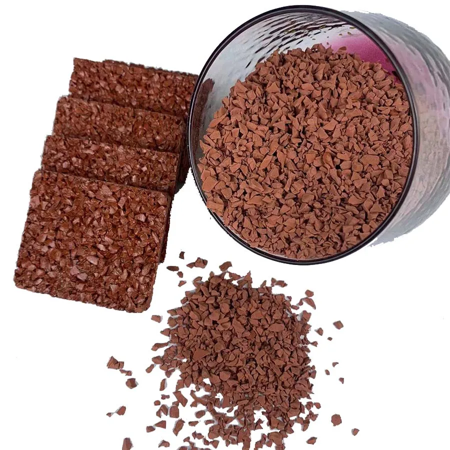 Red color EPDM Particle for athletic track rubber running track FN P2212066