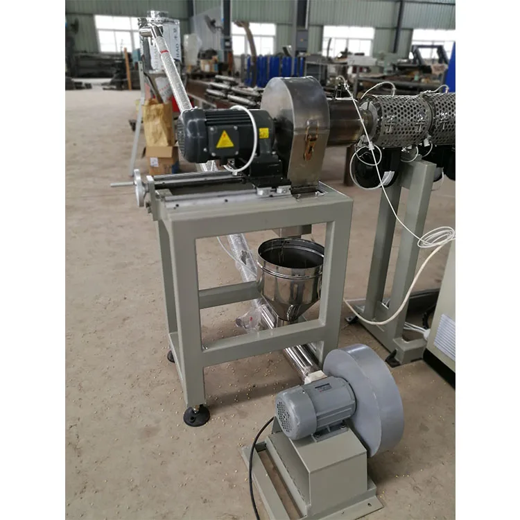 Long Service Life High Speed Plastic Machine Granulating Hard Pvc Pelletizer Machine Lab Single Screw Granulator