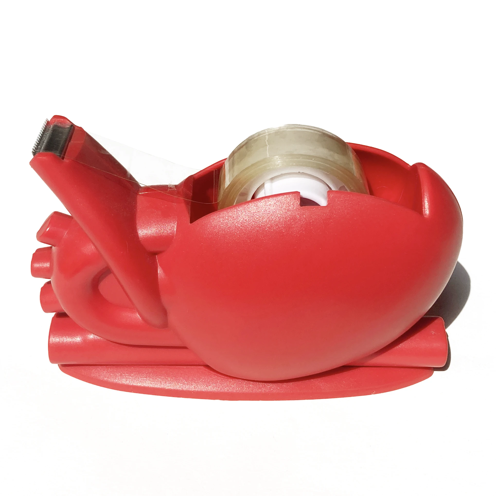 Heart Desktop Tape Dispenser, Weighted Tape Roll Dispenser, Medical Promotion items