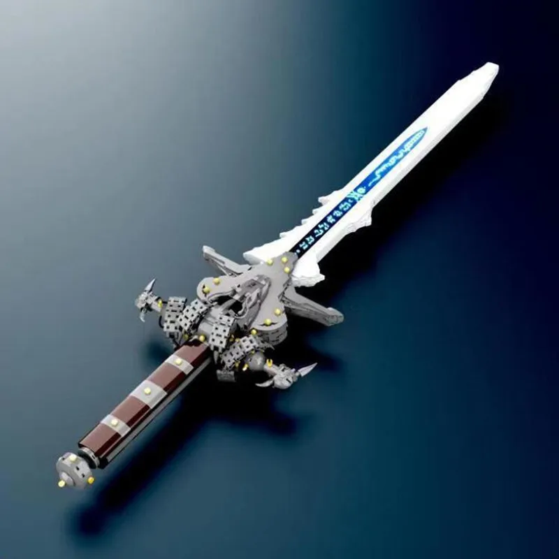 DK1500 Ideas Series The Frostmourne Model Building Blocks Set Classic MOC Paladin Sword Educational Toys  1 EBEY hot