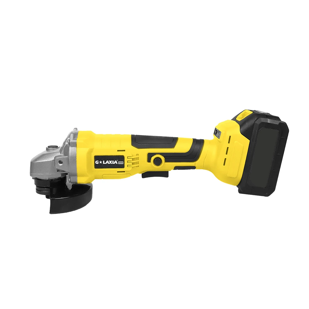 Galaxia 20V Brushless Angle Grinder Cordless 2A Battery 1A Charger Include DIY Level Support Grinding Machine