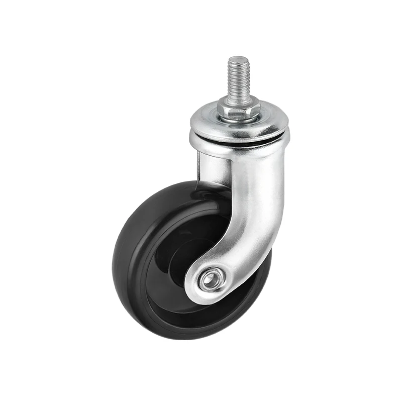 CMCL Stem Thread M8x15mm Caster Wheel For Kitchen Storage Rashult Raskog Utility Cart Casters