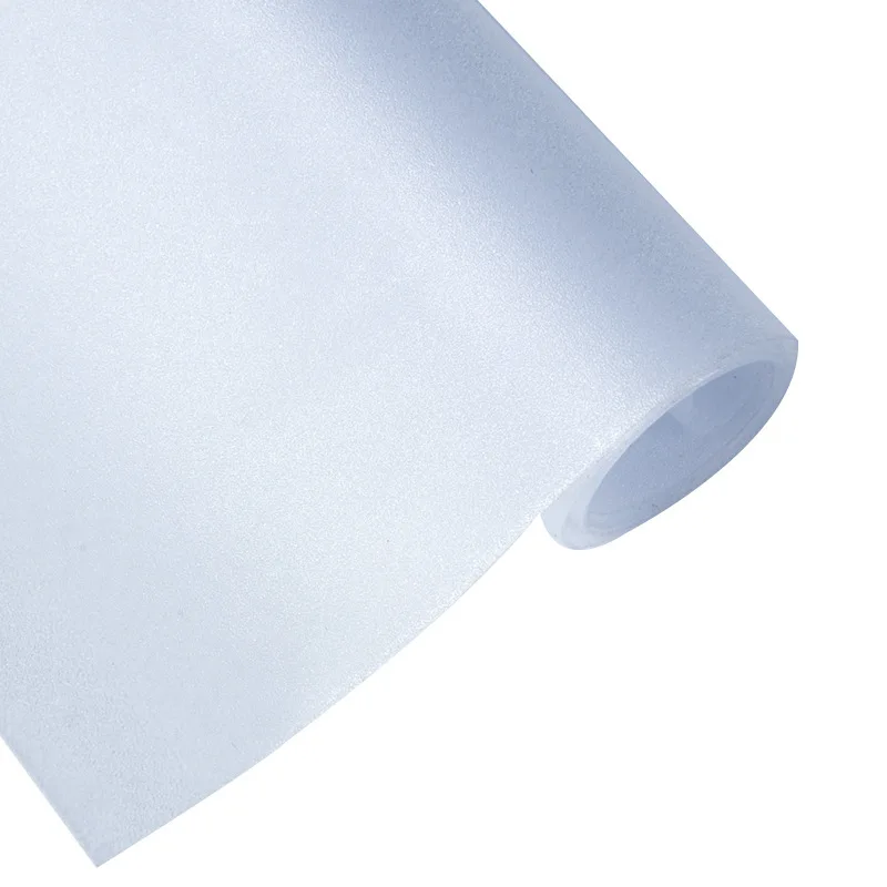 Amazon Hot Sell No Glue Clear Frosted Privacy Window Static Cling Decorative Film for Home Glass Covering