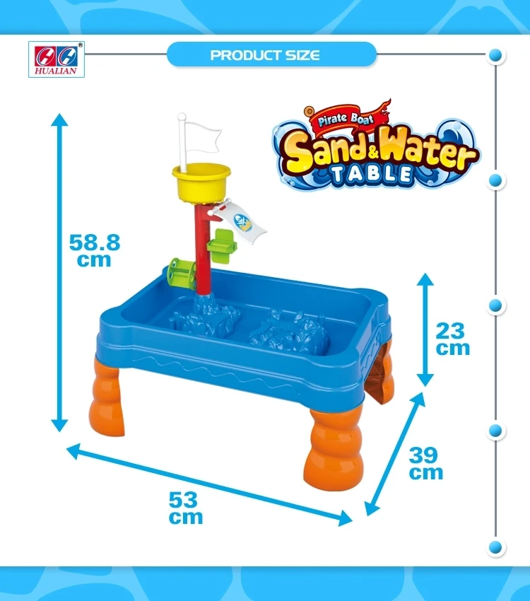 Summer toy sandbox beach sand toys plastic sand and water table for kids