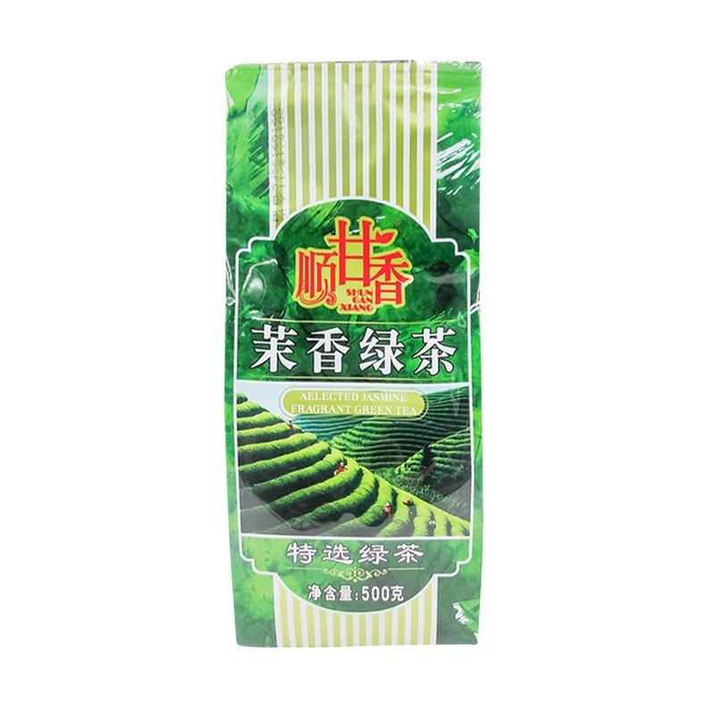 Chinese Tea Hight Cost Performance Jasmine Green Tea 0.5Kg Bubble Tea Ingredients
