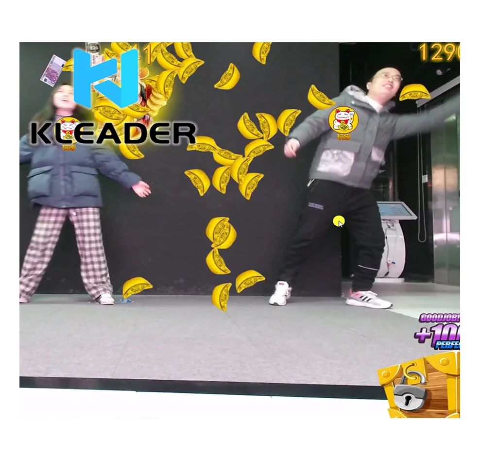 3D Virtual Event Gamification for AR Interactive Games and Parties with Motion Sensing Games