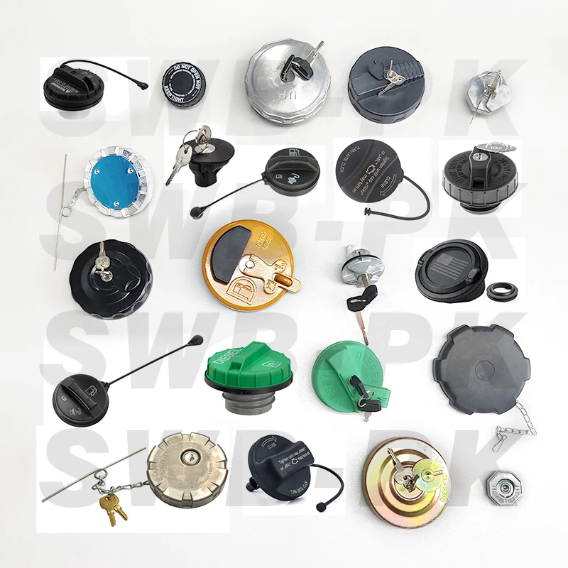 For Daewoo Doosan Excavator OEM K1004266 1880014  K1004166 21889008  2188-9004 110911-00126 FUEL TANK CAP WITH 2 KEYS