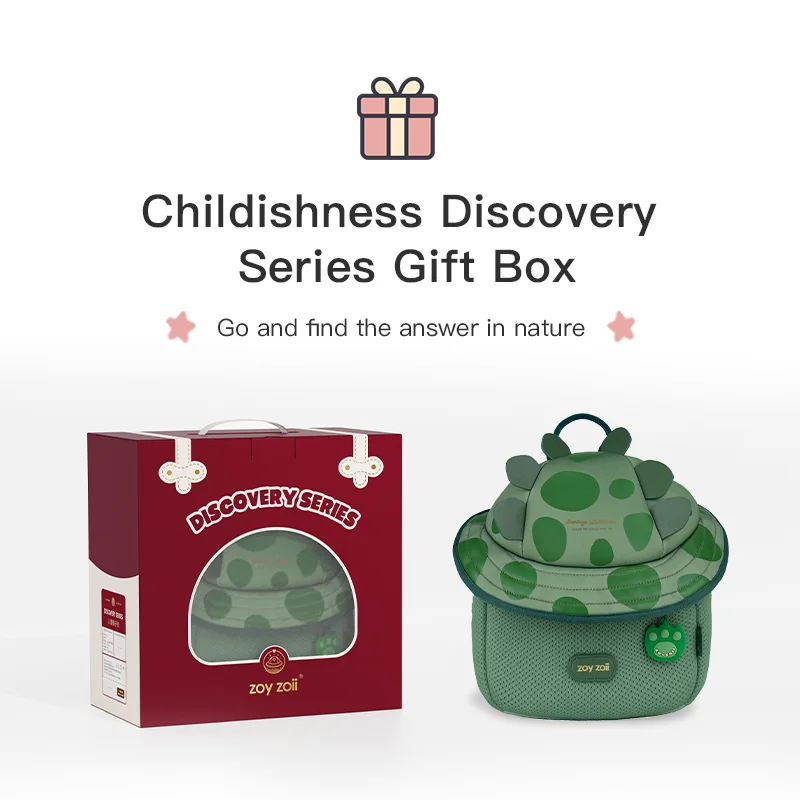 Zoyzoii 2024 3D Cute Kids Dinosaur Backpack Kindergarten Toddler Bags Gift Child Hat Bags For Girls And Boys