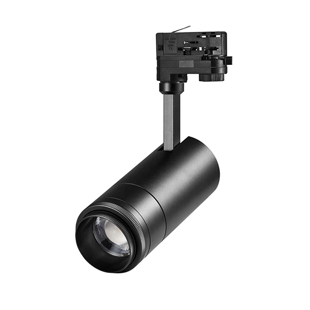 Daytonled ETL H-type J-type 3 wires 4 wires 6 wires CE SAA CRI90+ CRI95+ dimmable Dali zoomable commercial led track light