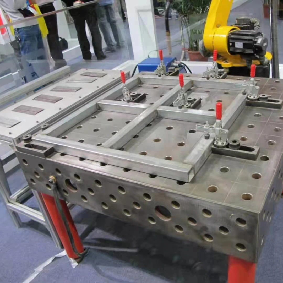 Extremely tough and durable 3D Welding Table and fixtures jigs with Clamping System