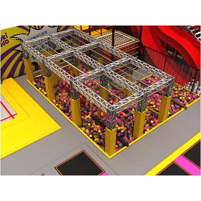 
New product sport jumping children indoor playground trampoline park for OLOPLAY 