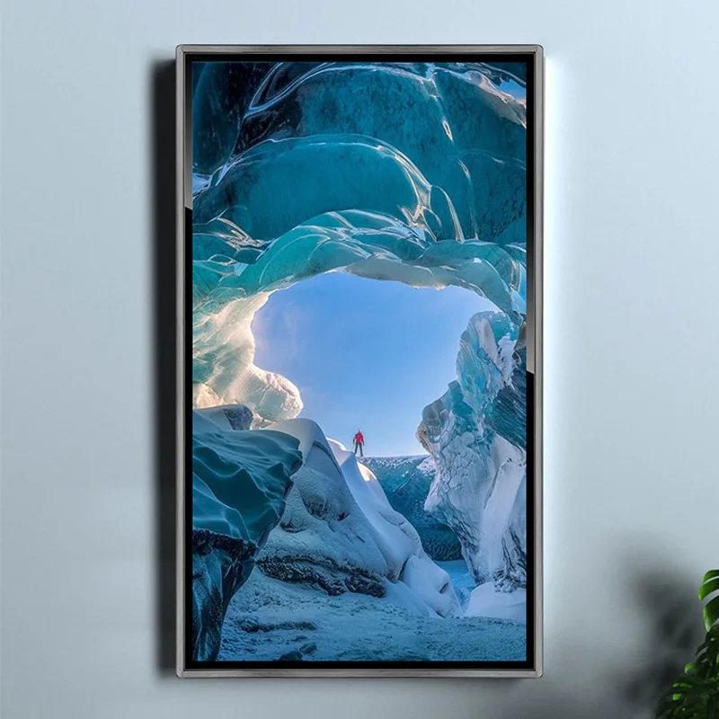 CKGLED 4K Full Color LED Digital Poster Video Frame Display Indoor Outdoor Floor Standing Sign Self-Service Business Touch