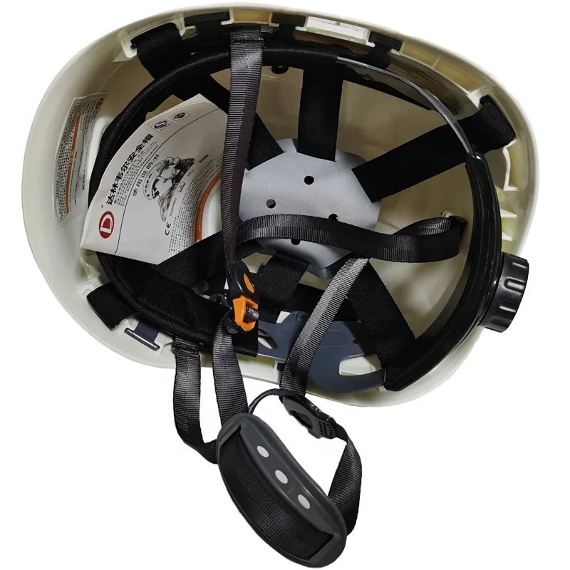 Darlingwell Wholesale ANSI Z89.1 rock tree climbing safety helmet with visor hard hat helmet safety constructions