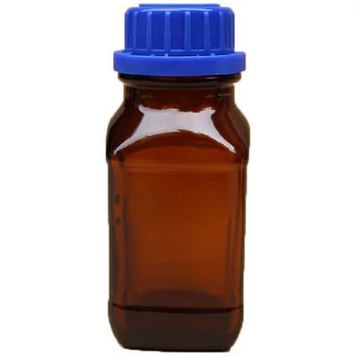 Laboratory 100ml 250ml 500ml 1000ml narrow mouth screw cap reagent glass bottle