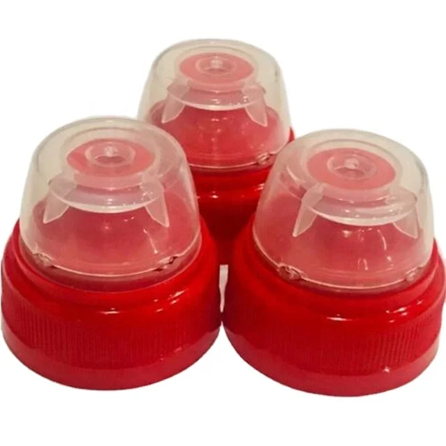 28mm 30mm 38mm PP HDPE plastic  flip top sports drinking spill proof water bottle cap and closure