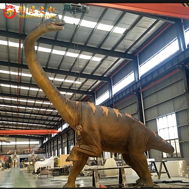 Life-sized newest hot sale huge durable Shunosaurus robot Animatronic Dinosaur for theme Park