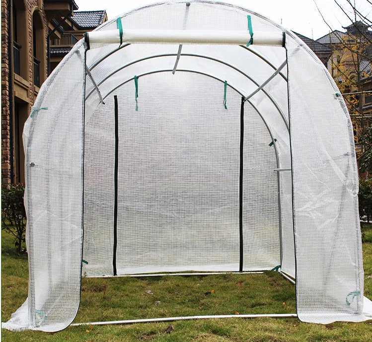 Galvanized steel frame Garden Greenhouses small portable greenhouse