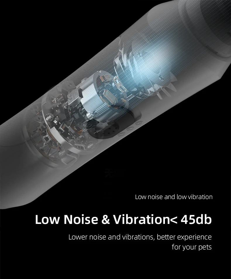 2021 Top Selling 2-Speed USB Electric Pet Nail Trimmer Low Noise Cat Nail Cutter Dog Use Pet Nail Grinder