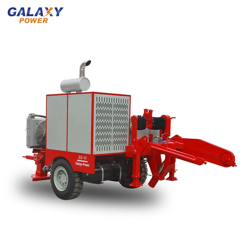 Максимальная мощность промежуточного вытягивания 100KN TY90 Гидравлический Стальной кабельный Съемник