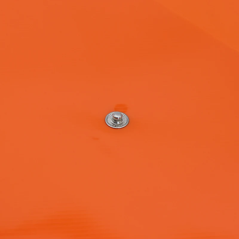 Custom Filing Products A4 Plastic Wallets Clear Document Bag Folder with Metal Snap Button Plastic File Folder