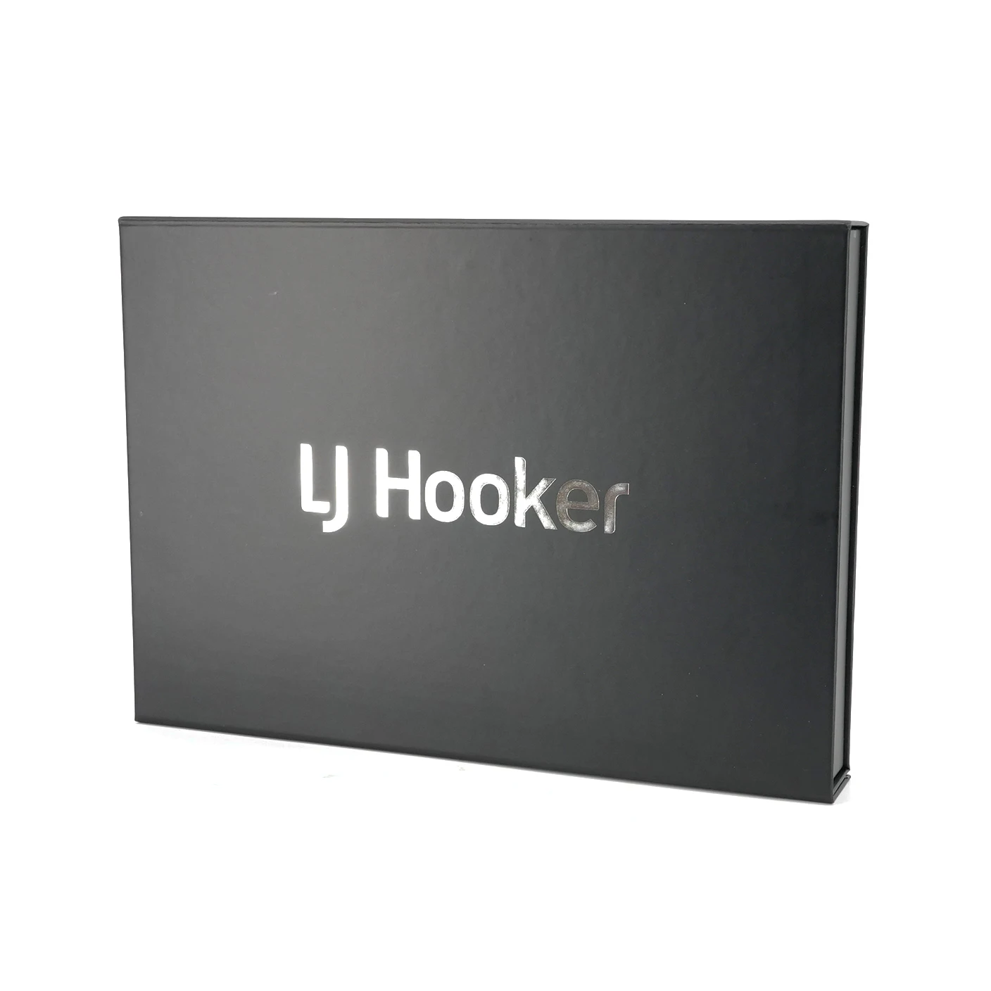 Custom High-quality Long Hard Gift Box Personalized Printing Grey Board Silver Foil Stamp Packaging Rigid Luxury Gift Box