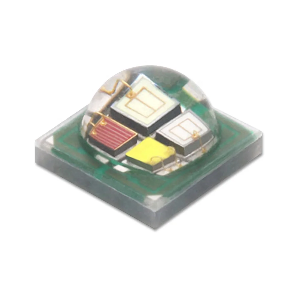 3535RGB+W stage light interior decoration 1*4W ceramic bracket high power red, blue and green three-color SMD LED