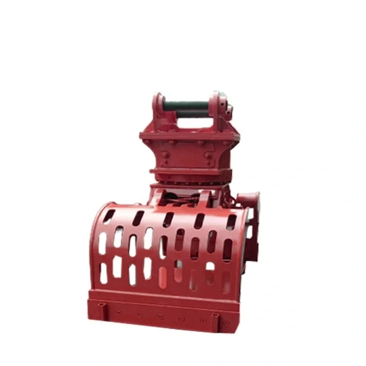 Hydraulic Rotating Demolition Grab Excavator Hydraulic Clamp Rotating Grapples Scrap Grab