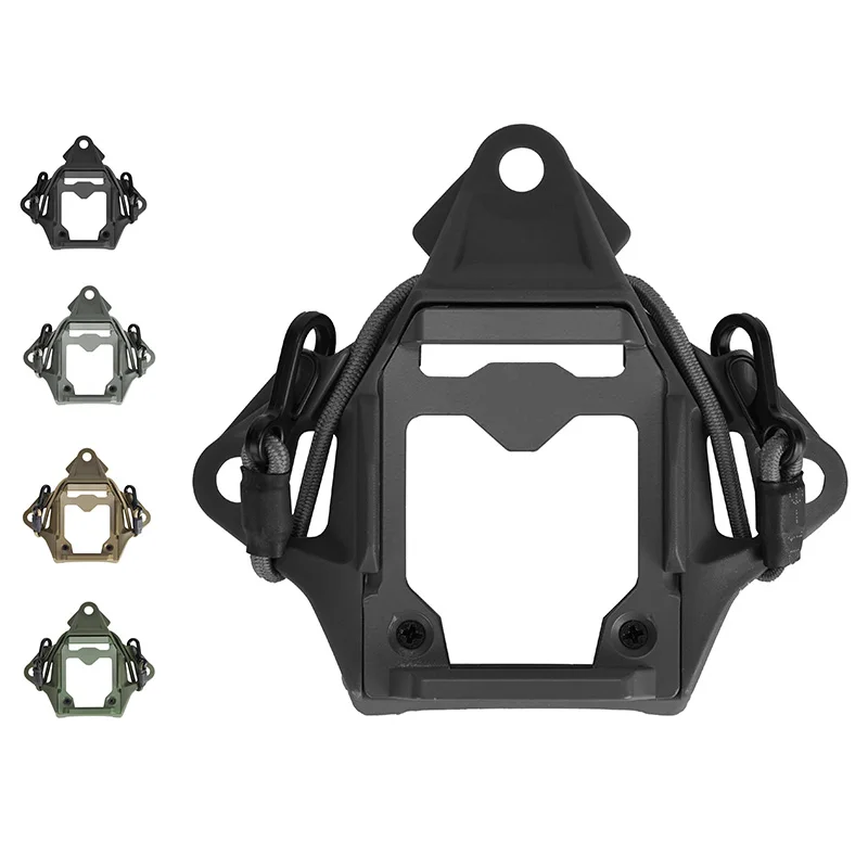 SIVI Aluminium Material Tactical Helmet NVG Mount Modular Bungee Shroud for Dummy NVG Sports Camera Helmet Accessories