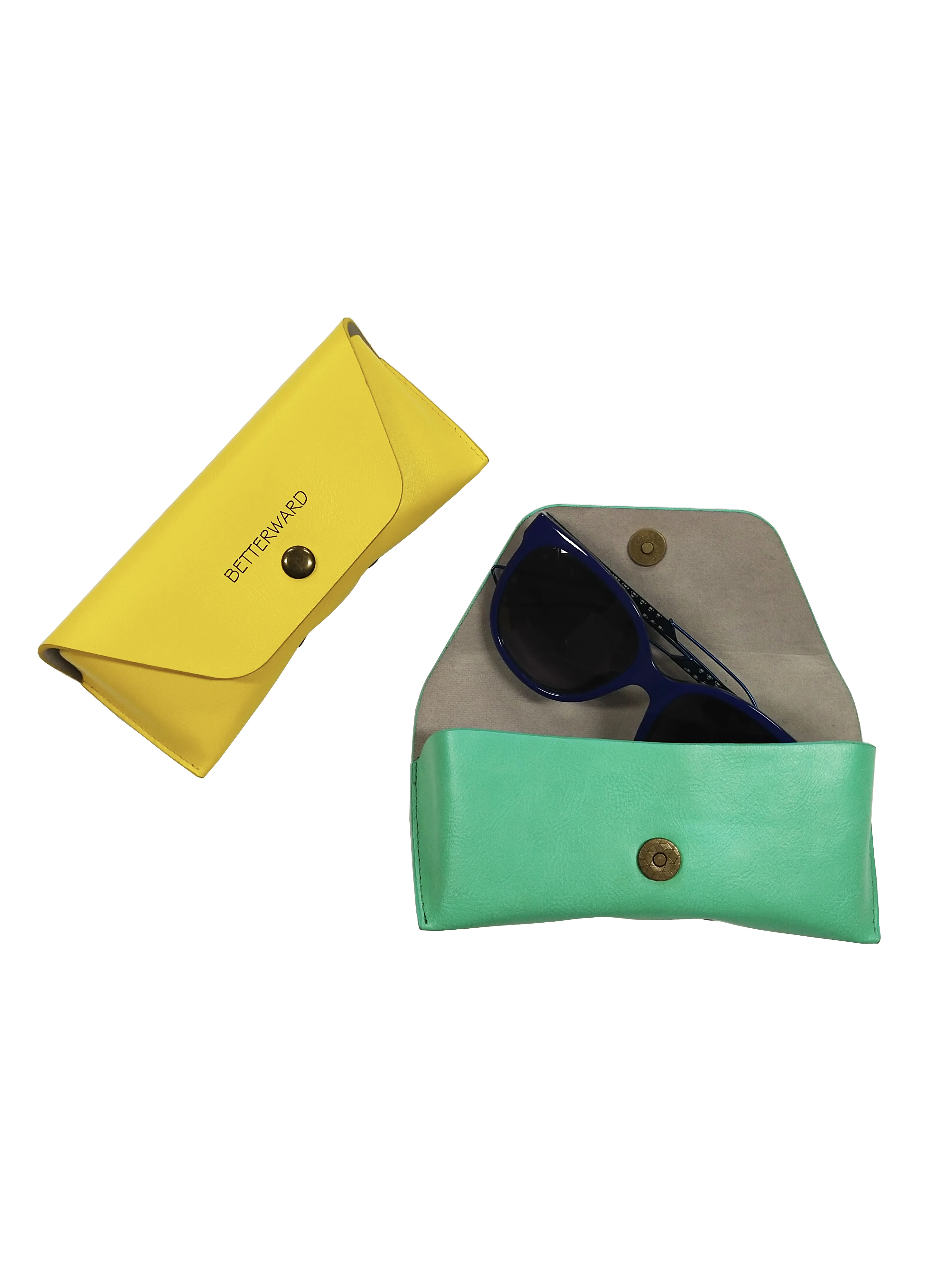 2021 hot selling luxury packaging sunglasses box leather sunglasses packaging box